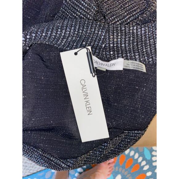 Calvin Klein Sparkling Black Blouse - Picture 10 of 12